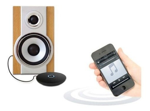 Airblue Portable Bluetooth Receptor Musica Estereo Negro