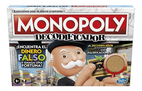 Monopolio Monopoly Decodificador Original Nuevo Español