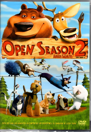 Amigos Salvajes 2 ( Open Season 2 ) Dvd Original Nuevo Sella