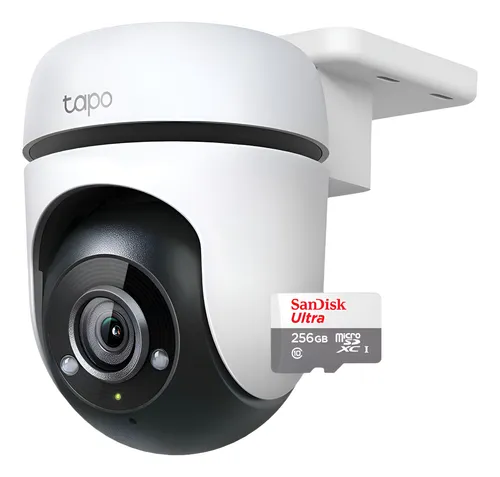 Cámara Ip Wifi Exterior Full Hd, Tp-link Tapo C500 + 256 Gb