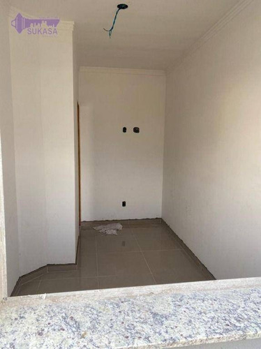 Imagem 14 de 17 de Cobertura Com 2 Dormitórios À Venda, 44 M² Por R$ 340.000,00 - Vila Helena - Santo André/sp - Co0540