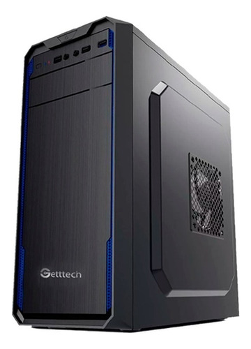 Gabinete Getttech Gg1803 Midi-tower Con Fuente De 500w