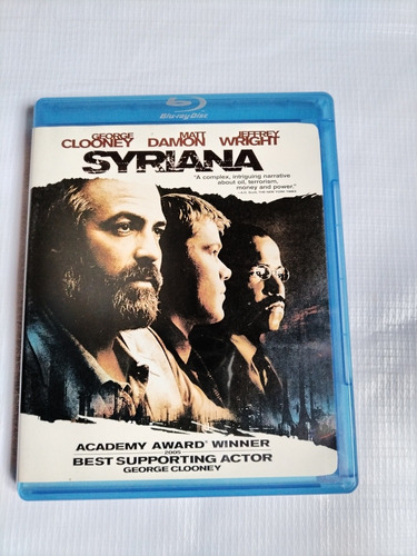 Syriana George Clooney Película Blu-ray Original Acción Dram
