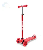 Comprar Monopatin Con Luces Ruedas Silicona Scooter Infantil Rainbow