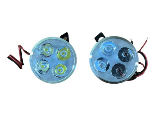 Juego Faros De Led Auxiliares 12v 12w 3000 Lux 