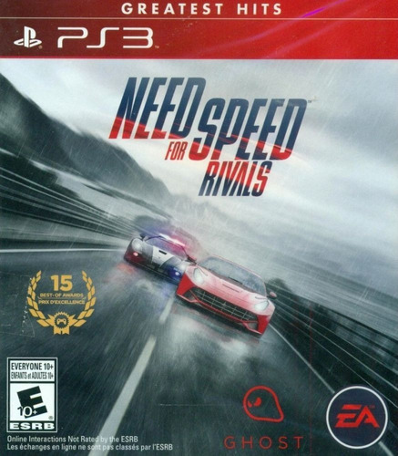 Need For Speed Rivals Ps3 Mídia Física Lacrado Pt Br