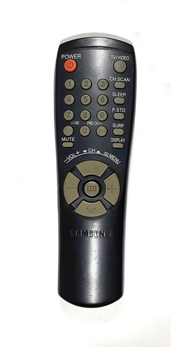 Imagen 5 de 7 de Tv Samsung 20 PuLG Color C/c Remoto Crt