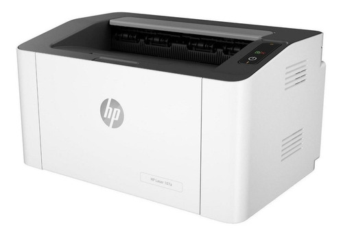Impresora simple función HP LaserJet 107a blanca y negra 110V/240V