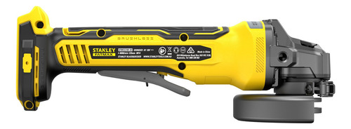 Esmeriladora Angular Brushless 4-1/2 -5 Stanley Sbg700b-b3 Negro - Amarillo 50/60 Hz