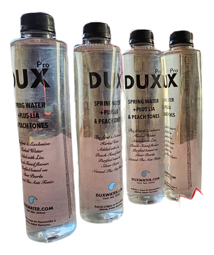 Agua Saborizada Premium Dux 40 Pzas 