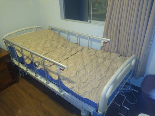 Cama Clínica Importada 3 Manivelas Con Colchón (Usado)