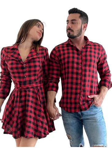 Kit Roupas Camiseta Gola Alta Inverno Vestido Curto Rodeio