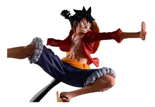 Imagen 3 de 5 de One Piece Figura De Luffy 14 Cm Anime, Kawaii Coleccionable