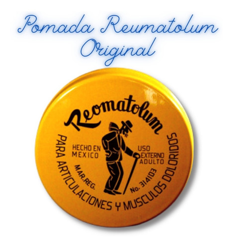 10 Pomadas Reumatolum Originales