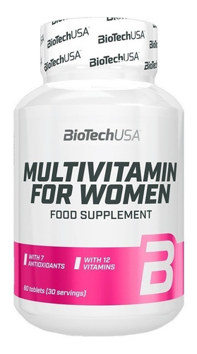 Multivitaminico For Women 60 Tabletas Biotechusa