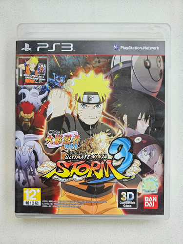 Naruto Shippuden Ultimate Ninja Storm 3 Ps3 Físico