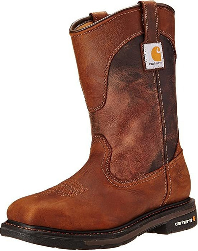 Carhartt Wellington - Botas De Trabajo De Cuero Con Punta C.