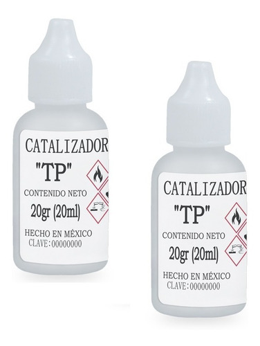 Kit De 2 Catalizadores Tp Para Caucho De Silicón