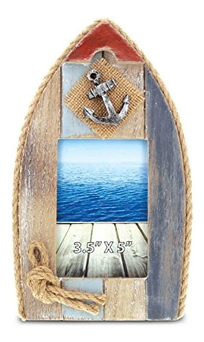 Cota Global Neptune Sail Boat Photo Frame  3.5 x 5 inch  n