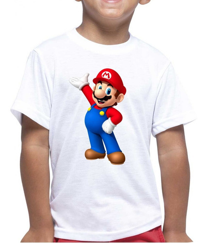 Playera De Mario Bros Opcion 2