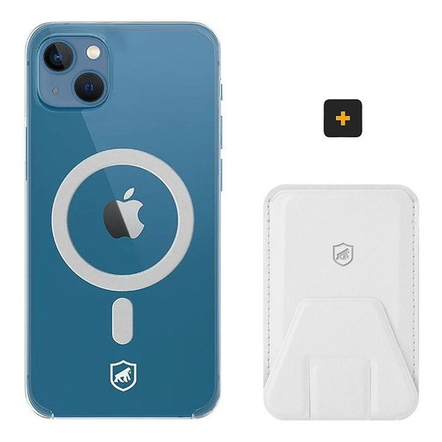 Kit Capa + Carteira Magsafe Para iPhone 13 - Gshield