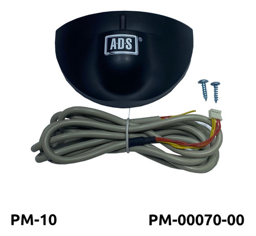 Sensor Movimiento Negro Tec. Microondas Para Puerta Premium 