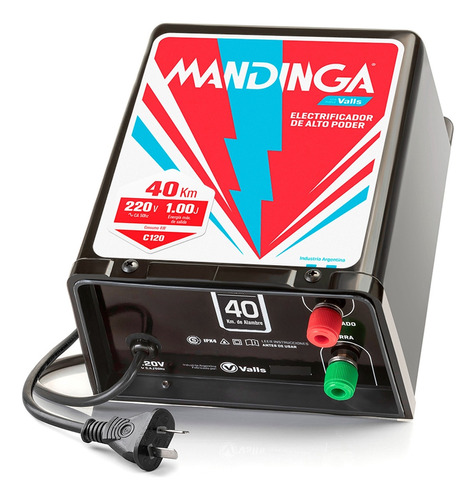 Boyero Mandinga B120  De 40 Km 220volt 1 Joule.