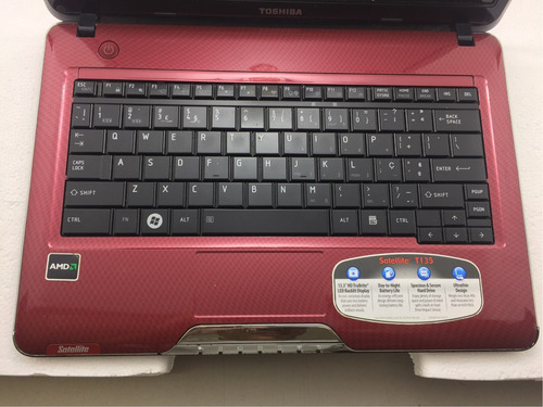 Notebook Toshiba Satellite T 135 Amd