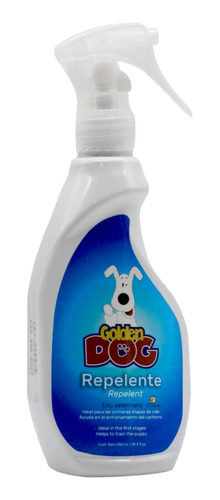 Golden Dog Repelente Mascotas 250 Ml Agradable Aroma