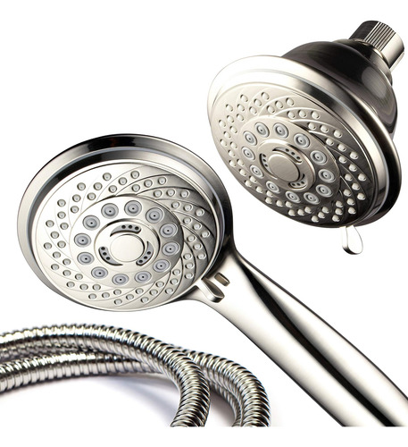 Hotel Spa Aquaspa 6-in-1 Combo De Ducha De Ducha De Alta Con