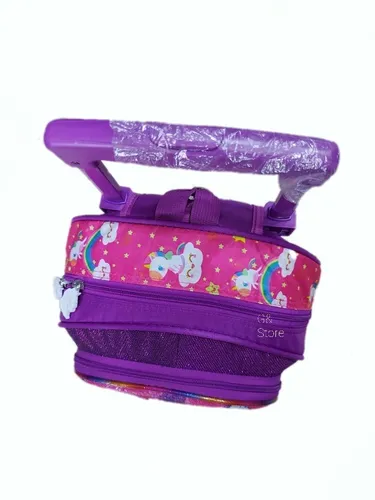 Morral Mochila Unicornio 5d Doble Llanta Siliconada