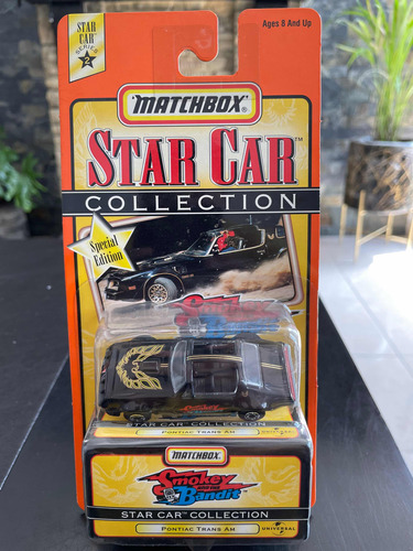 Matchbox Star Car Collection Pontiac Trans Am, Del Año 1998