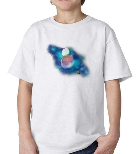 Remera De Niño Galaxia Universo Estrellas Constelaciones