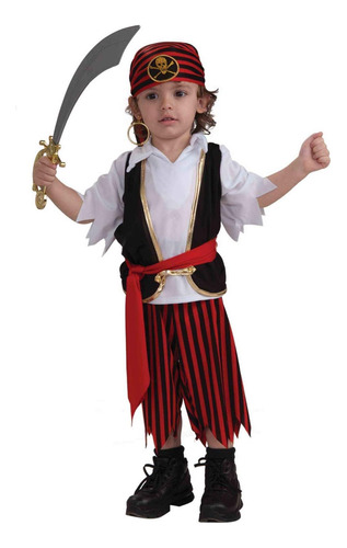 Disfraz De Niño Pirata Rubies Childs Forum, Niño Pequeño