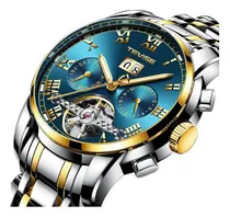Comprar Relógios Mecânicos Tevise Calendar Tourbillon