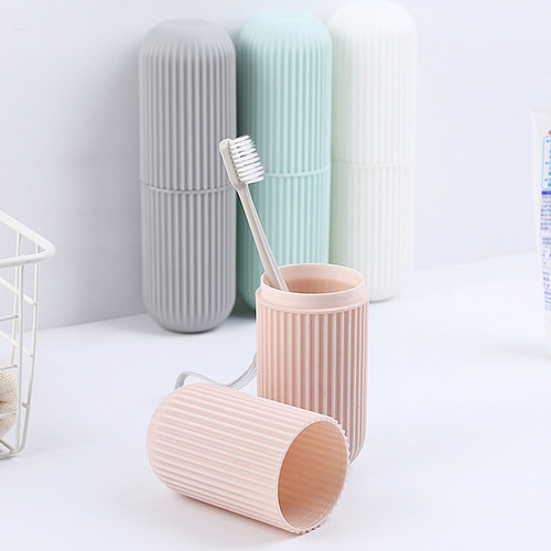 Funda Portátil Para Cepillos De Dientes De Viaje, Bolsa De P
