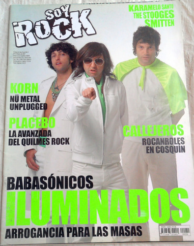 Soy Rock 34 Babasonicos, Posters L Pelotas S Sisters L Allen