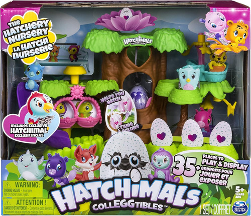 Hatchimals, Juego De Guardería Para Criadero Con Exclusivo