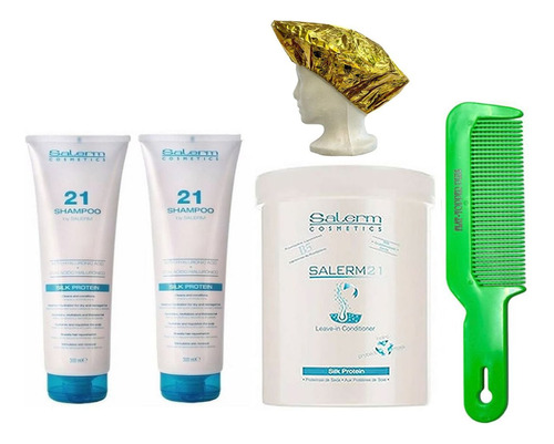 Kit Salerm 21 Tratamiento Para Cabello Maltratado 1kg