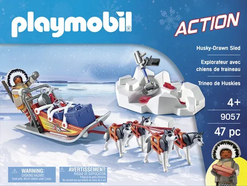 Playmobil trineo online de huskies