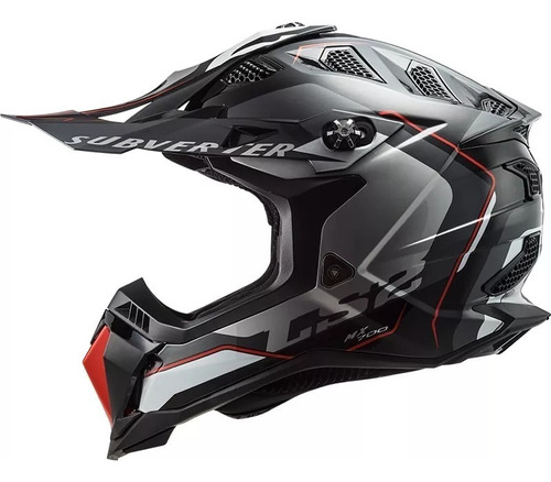 Casco Moto Mx Ls2 700 Subverter Evo Arched