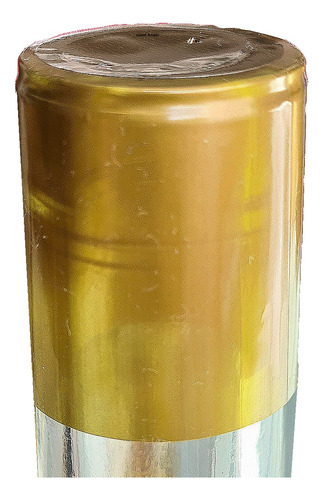 200 Lacre Termoencolhível P/ Vinho Cor Preto 3,4cm X 6cm