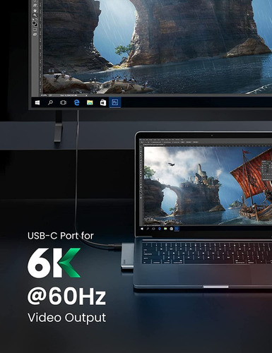 Ugreen Hub Usb C A Thunderbolt 3 100w Pd 40gbps Para Macbook