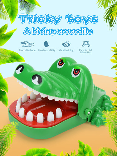 Juego De Fiesta Cocodrilo Mordelón Emocionante