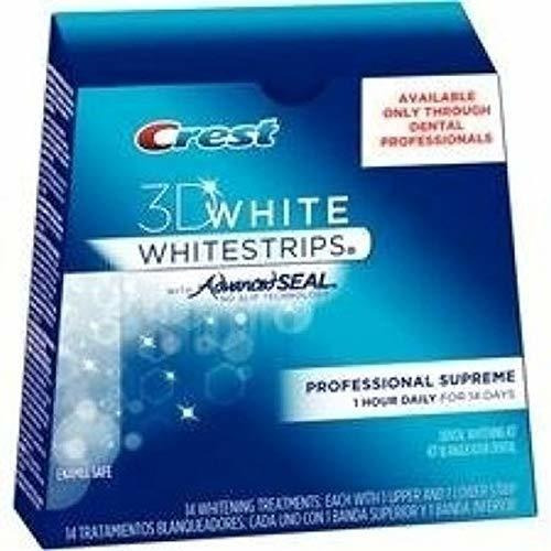 Crest 3d Whitestrips Con Advanced Sello Professional Supreme