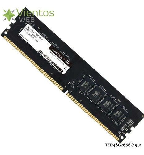 Memoria Ram 8gb 2666mhz Ddr4 (1x8gb) Team Elite Pc U-dimm