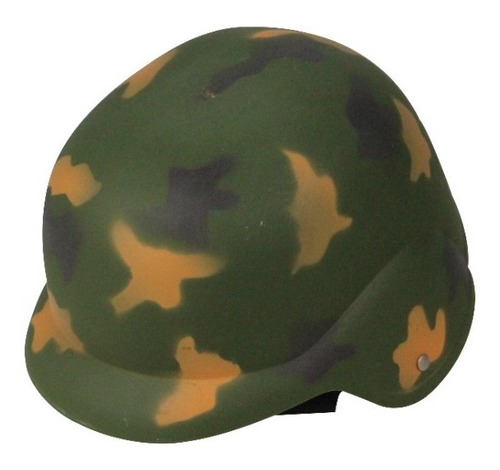 Imagen 1 de 4 de Casco Soldado Militar Camuflado Plastico Duro