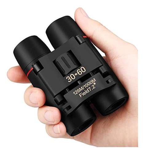 Mini Binoculares Compactos De 30x60 Para Niños Y Adultos, Bi
