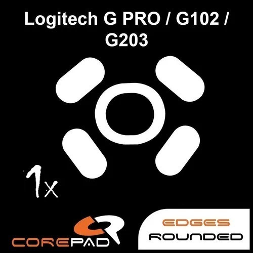 Corepad Mouse Feet Skatez Logitech G102 / G203 / G Pro 1 Und