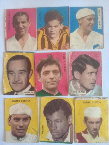 Figuritas De Goles Y Dobles Antiguas De Colección.//